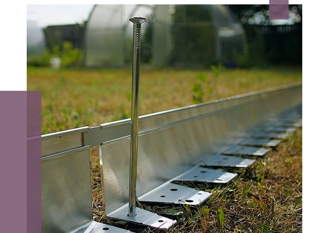 Металлические бордюры для газона в Амурске от 4339 руб. | ПРОЛЁТ-Мрс