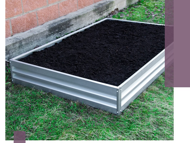 Металлические бордюры для грядок в Амурске: прочность и аккуратность