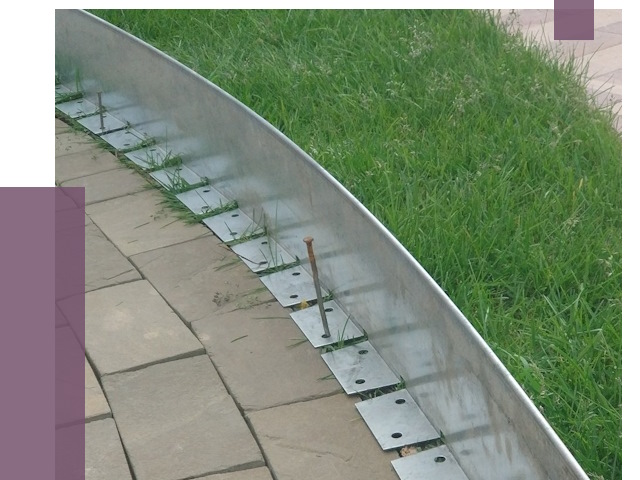 Металлические бордюры для тротуаров в Амурске от 8782 руб.