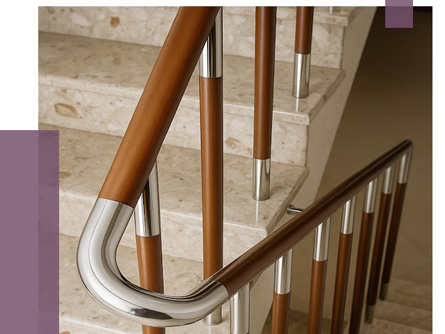 Монтаж поручней в Амурске от 9815 руб. монтаж под ключ | ПРОЛЁТ-Мрс