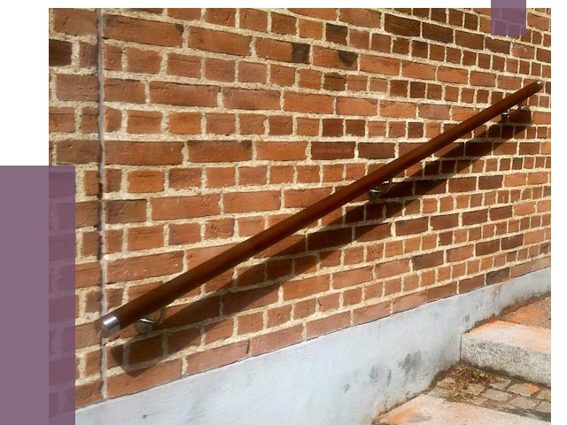 Изготовление пристенных поручней в Амурске от 4494 руб. — ПРОЛЁТ-Мрс